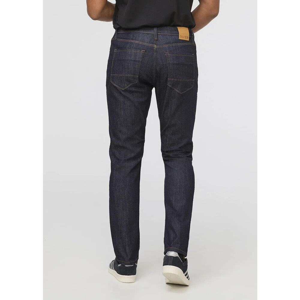 DU/ER L2X Relaxed Taper Jeans Men's Size 32 X 30 Dark Performance Stretch DUER - Picture 9 of 15
